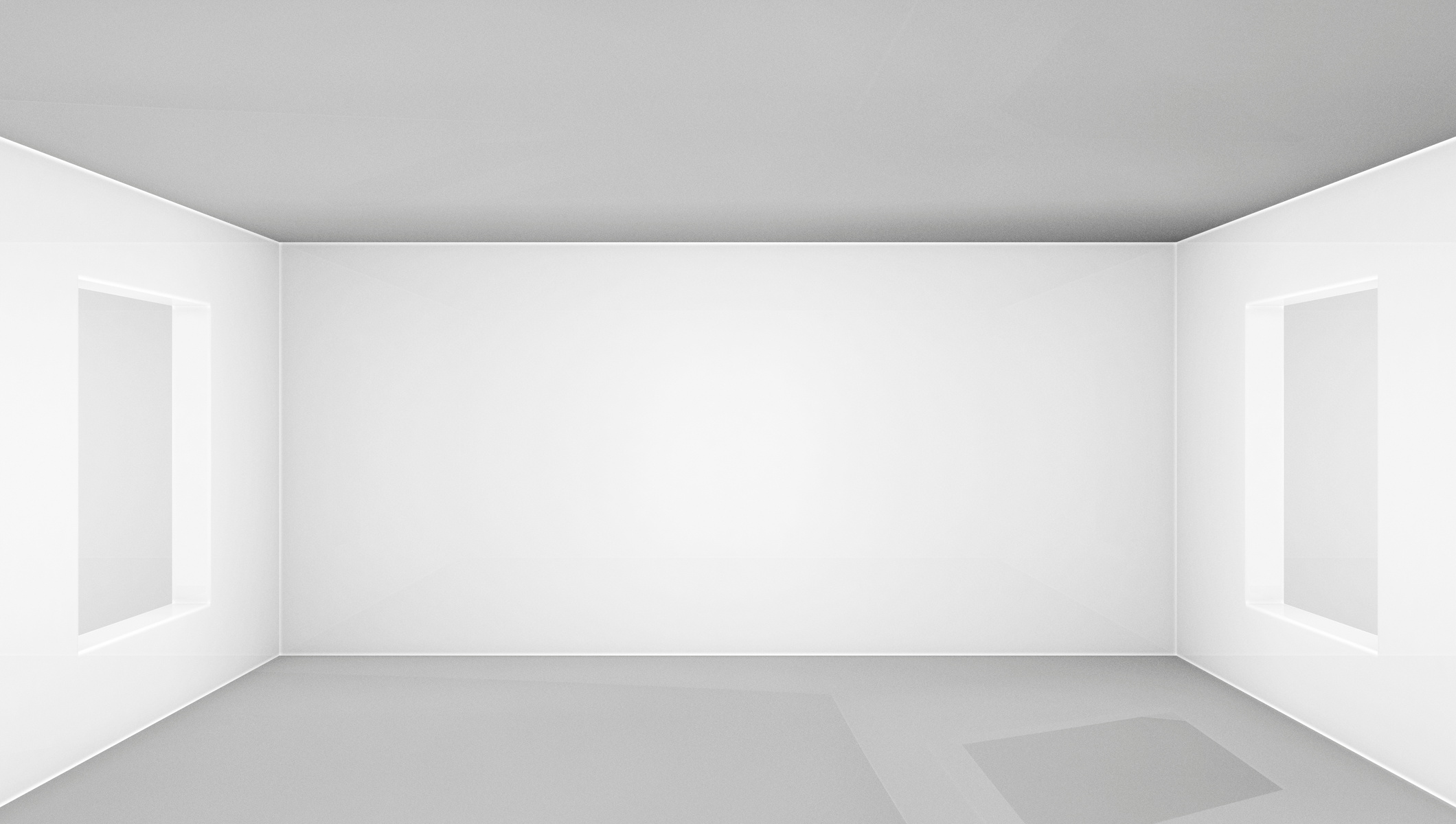 Empty White Room